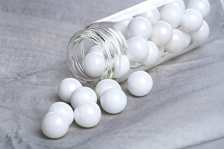 Zirconia Ball with Low Porosity for Preventing Material Absorption During Grindi